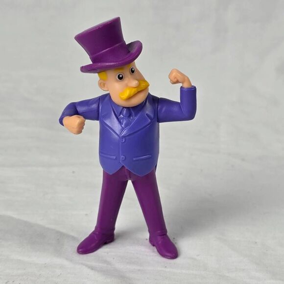 Disney McD’s 2021 Purple Mustache Man Toy – Collector Figure Paw Patrol - Picture 1 of 4
